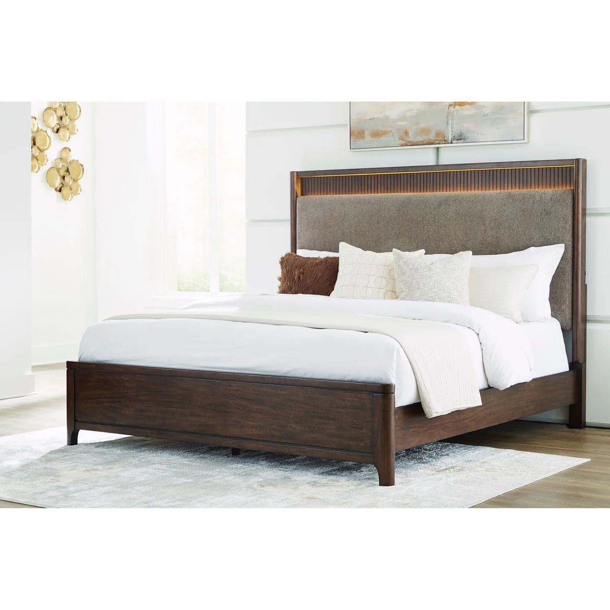 Korestone King Panel Bed