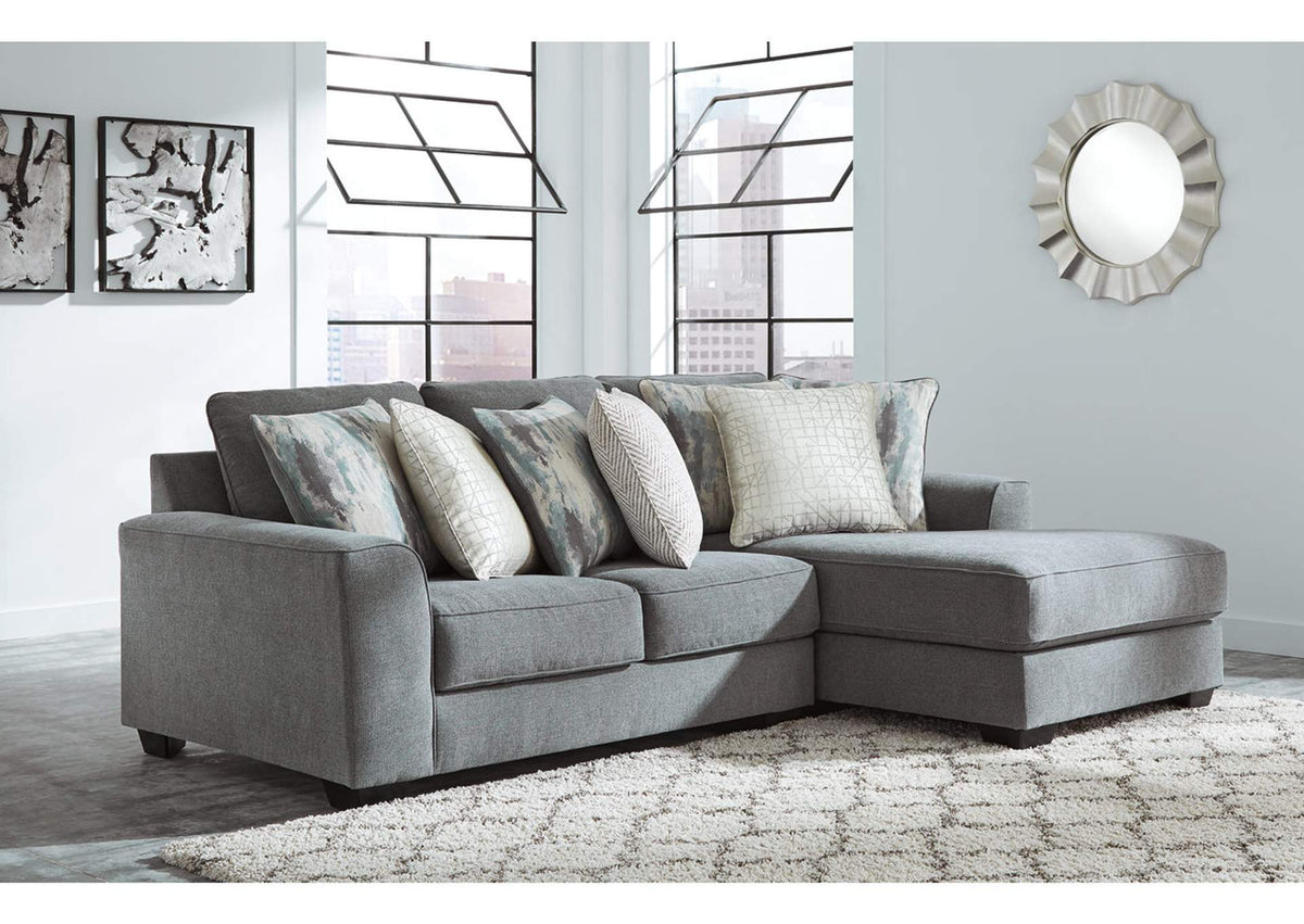 Castano 2Piece Sectional with Chaise Ashley Furniture Brunei