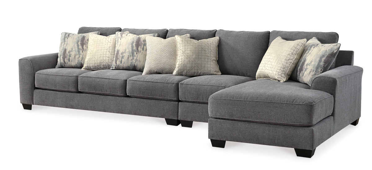 Castano 3Piece Sectional with Chaise Ashley Furniture Brunei