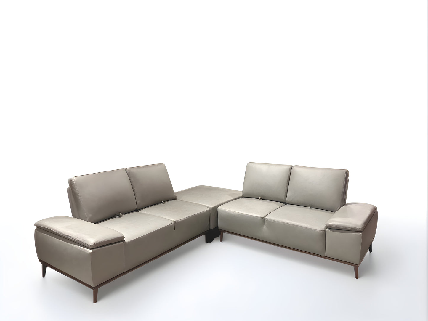 Mavelle LAF + RAF Sofa w/ Oversized Ottoman