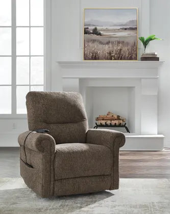 Aureta Power Lift Recliner;Earth