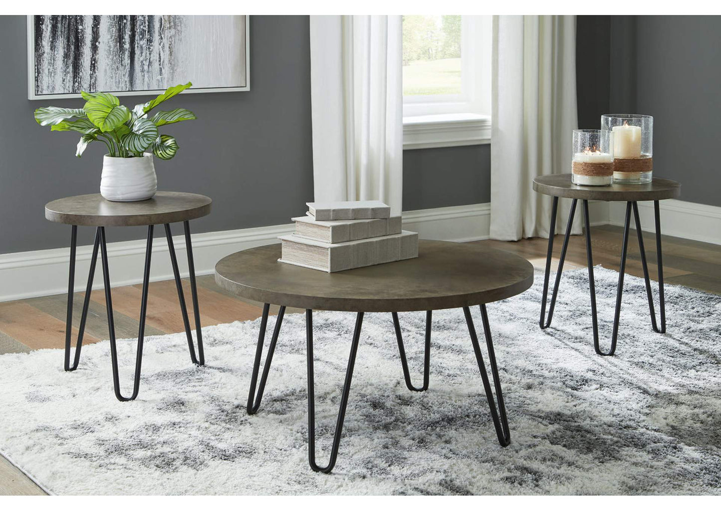 Hadasky Table (Set of 3) - Ashley Furniture - Brunei
