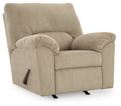 Rocker Recliner-Simplejoy,Sand