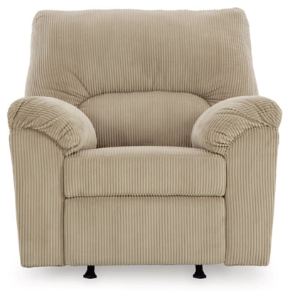 Rocker Recliner-Simplejoy,Sand