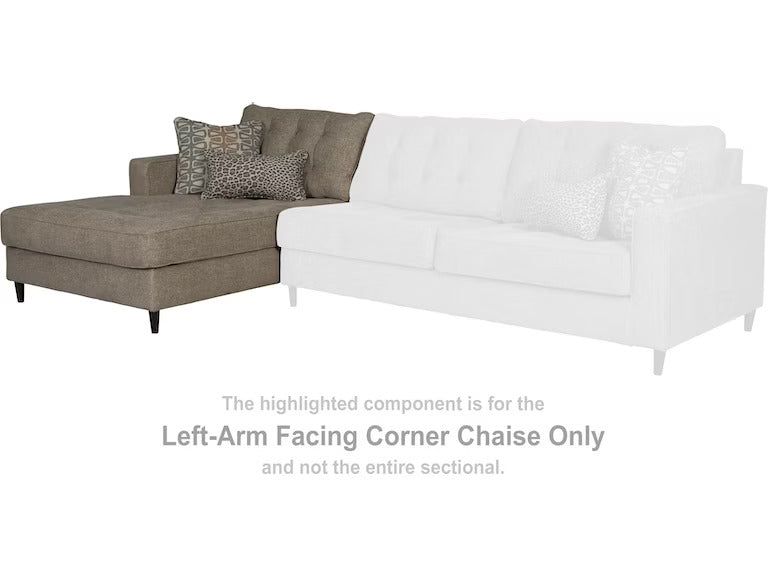 Flintshire Left-Arm Facing Corner Chaise - Ashley Furniture - Brunei
