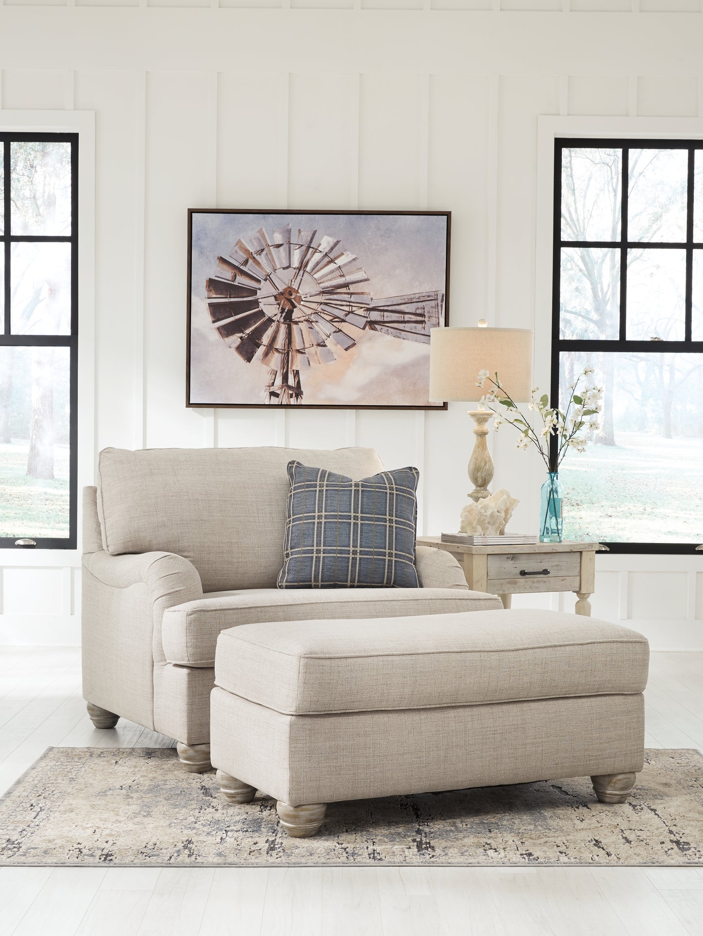 Traemore Ottoman - Ashley Furniture - Brunei