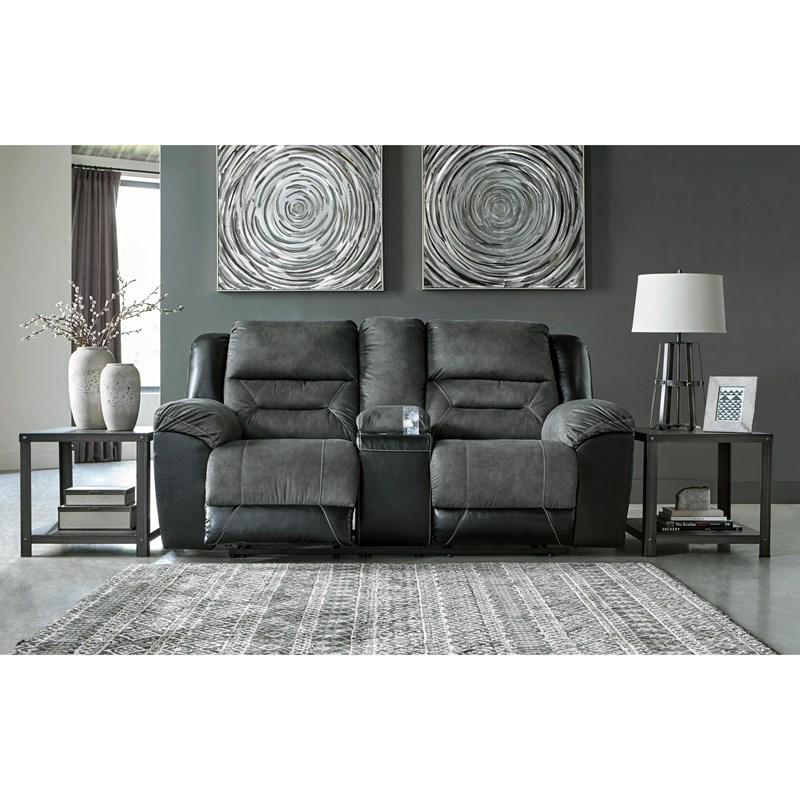 Earhart Reclining Sofa, Reclining Loveseat and Recliner Ashley