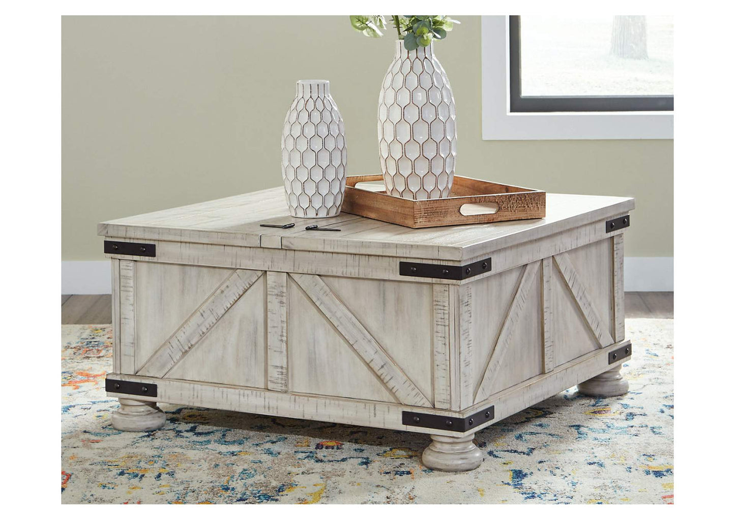 Carynhurst Coffee Table - Ashley Furniture - Brunei