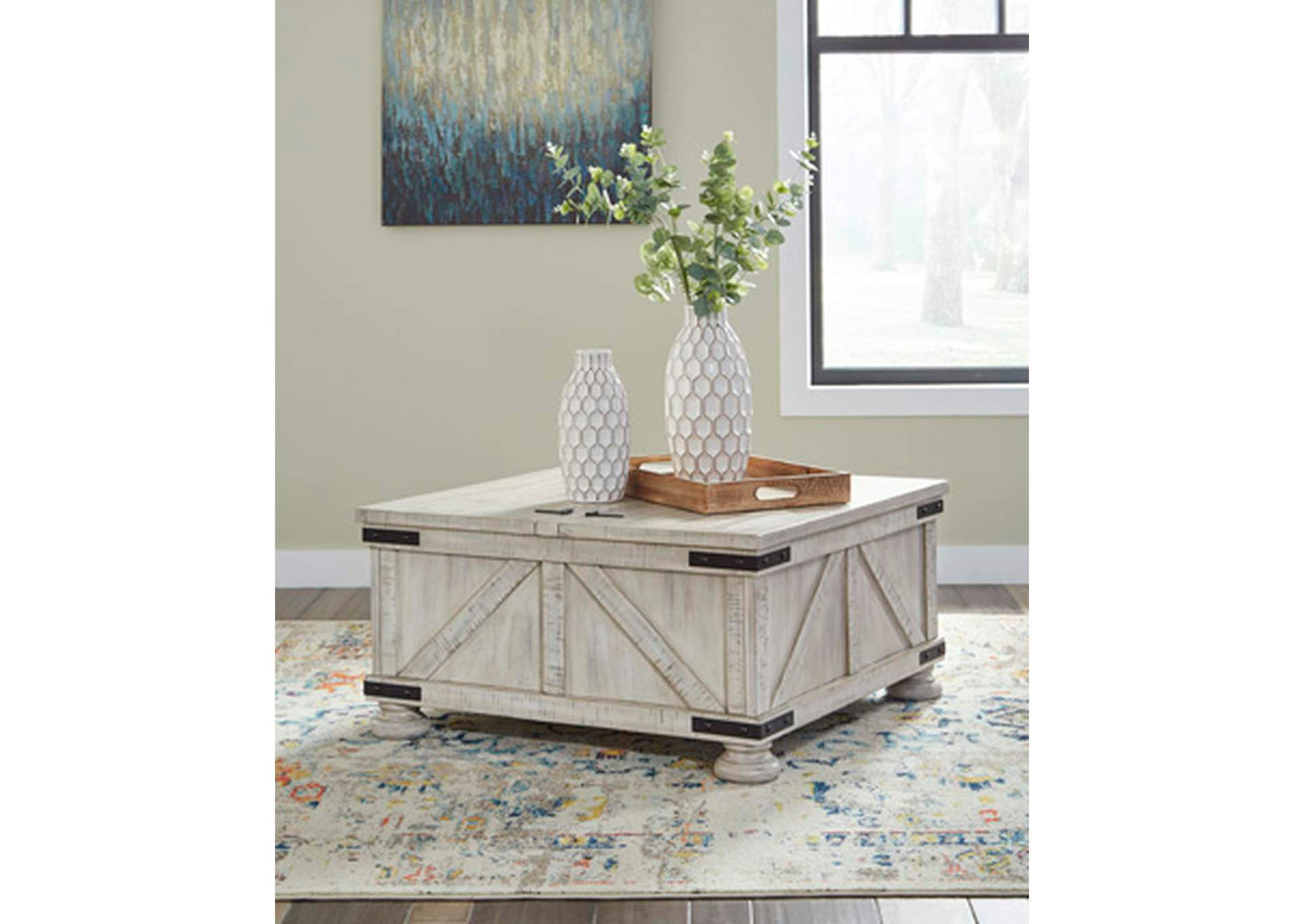 Carynhurst Coffee Table - Ashley Furniture - Brunei