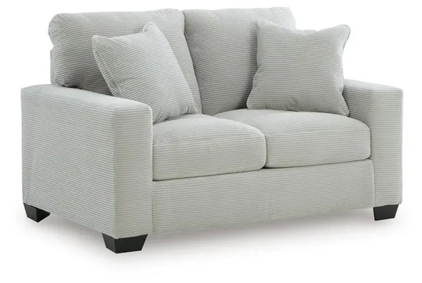 Amesley Loveseat;Smoke