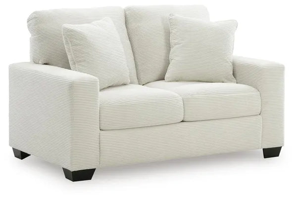 Amesley Loveseat;Ivory