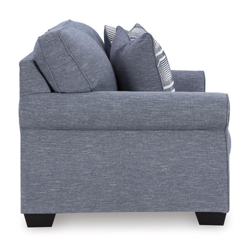 Carissa Manor Loveseat - Denim