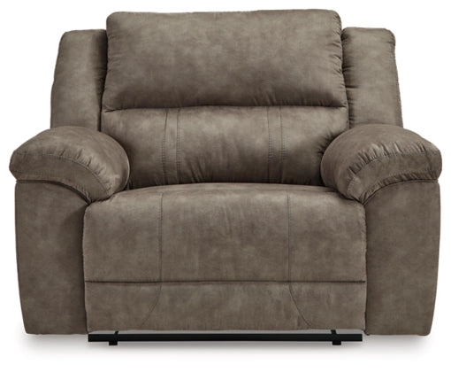 Laresview Zero Wall Wide Seat Recliner;Fossil