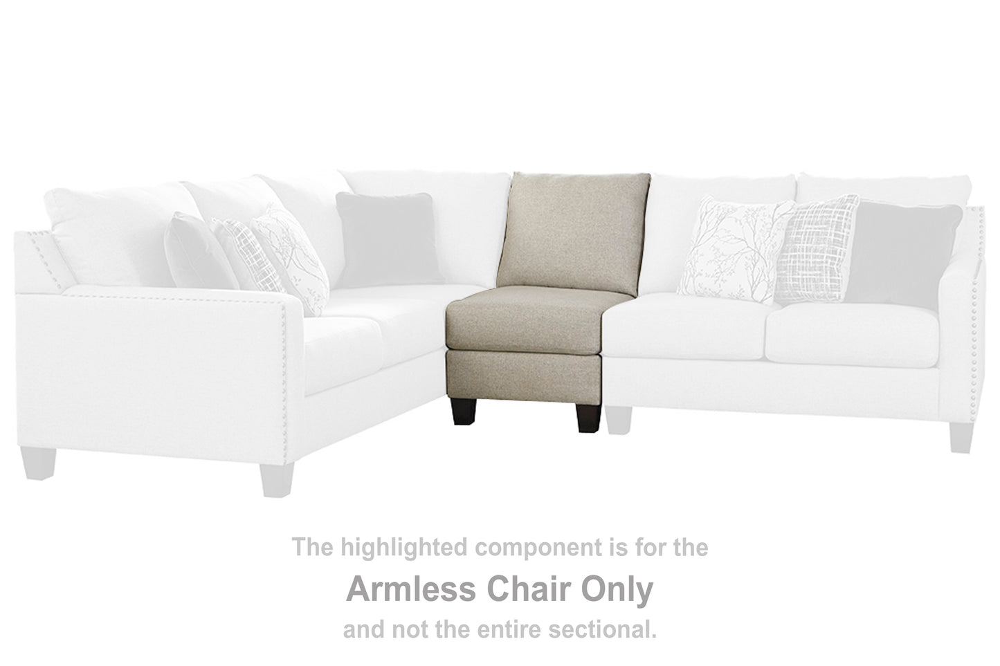 Hallenberg Armless Chair - Ashley Furniture - Brunei