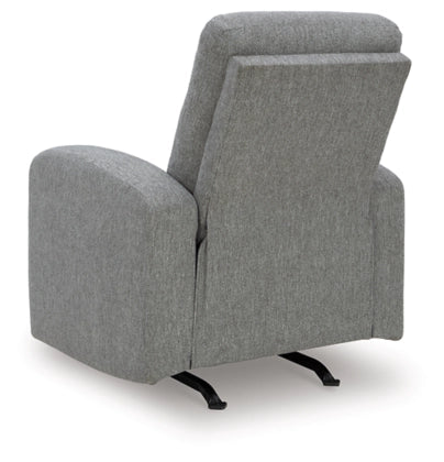 Moreau Place Rocker Recliner;Sterling
