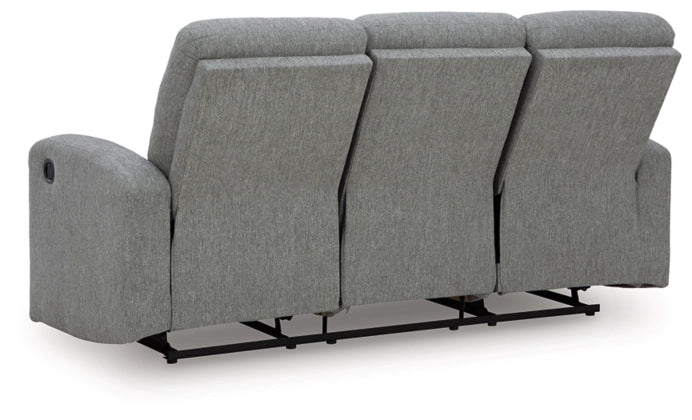 Moreau Place Reclining Sofa;Sterling