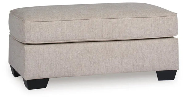 Modmax Oversized Accent Ottoman;Oyster