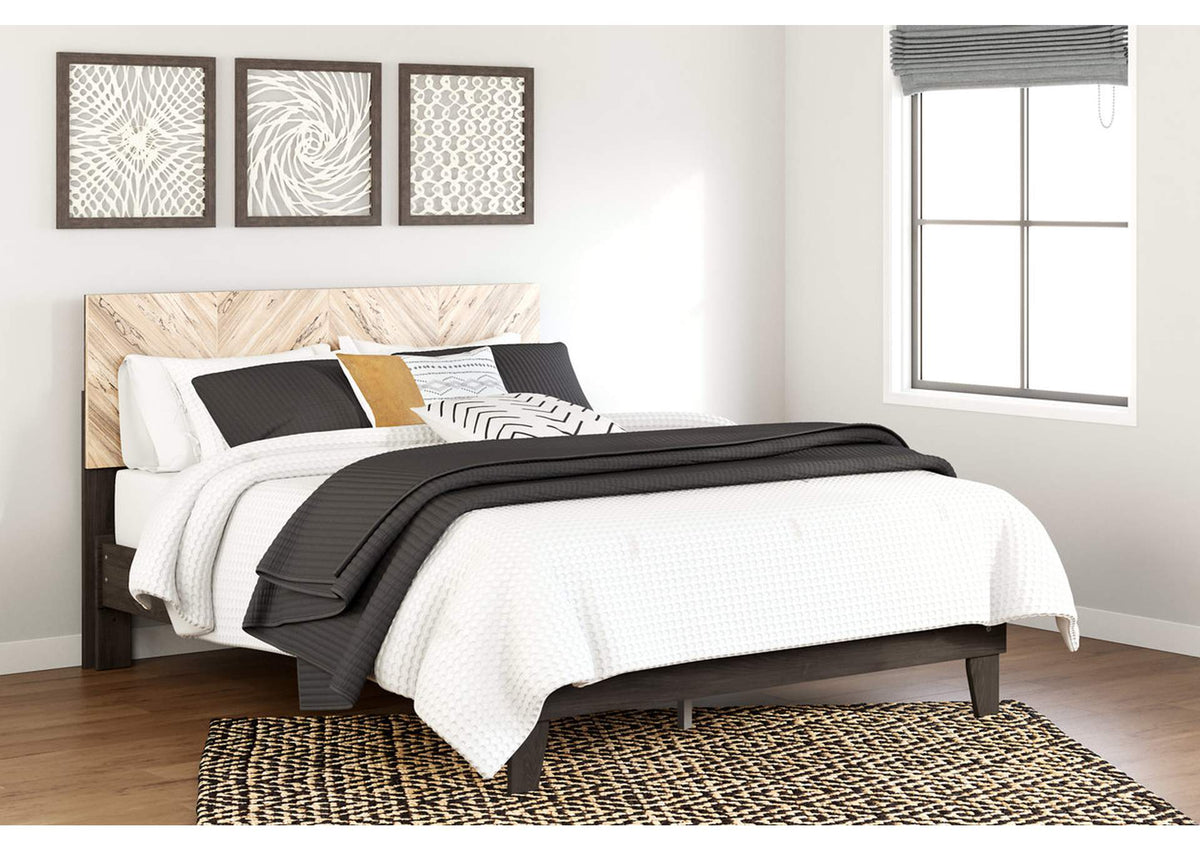 Piperton Queen Panel Platform Bed Ashley Furniture Brunei