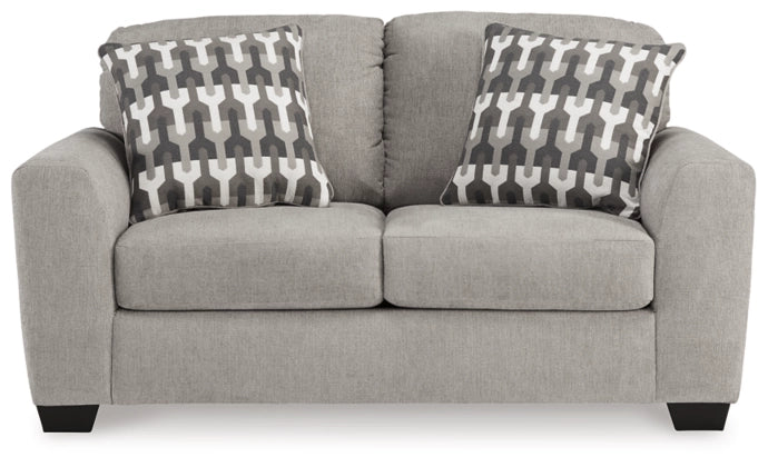 Avenal Park Loveseat;Flannel