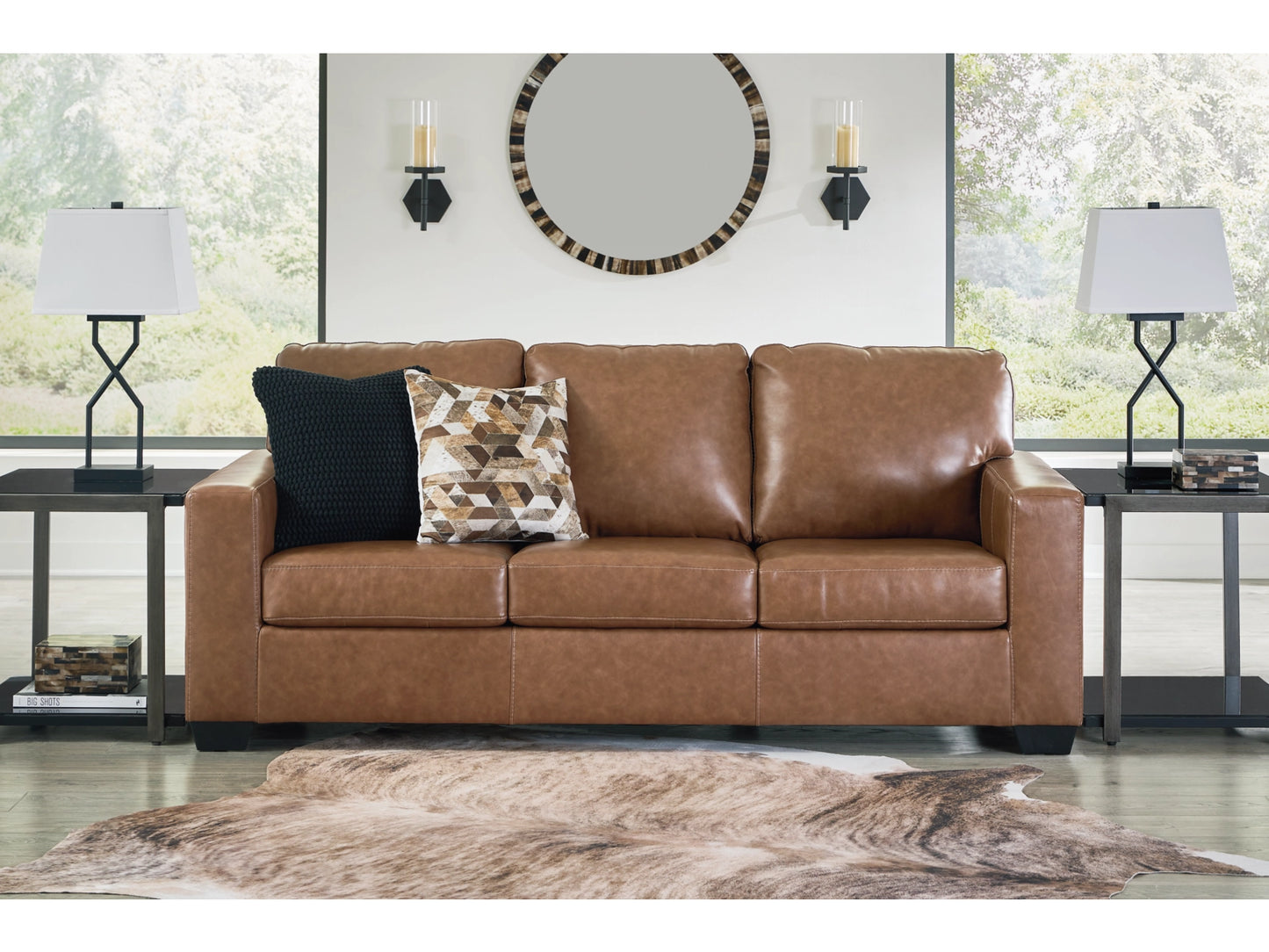 Bolsena Rocker Leather Sofa