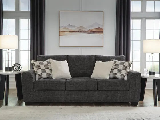 Loreo Sofa;Ebony