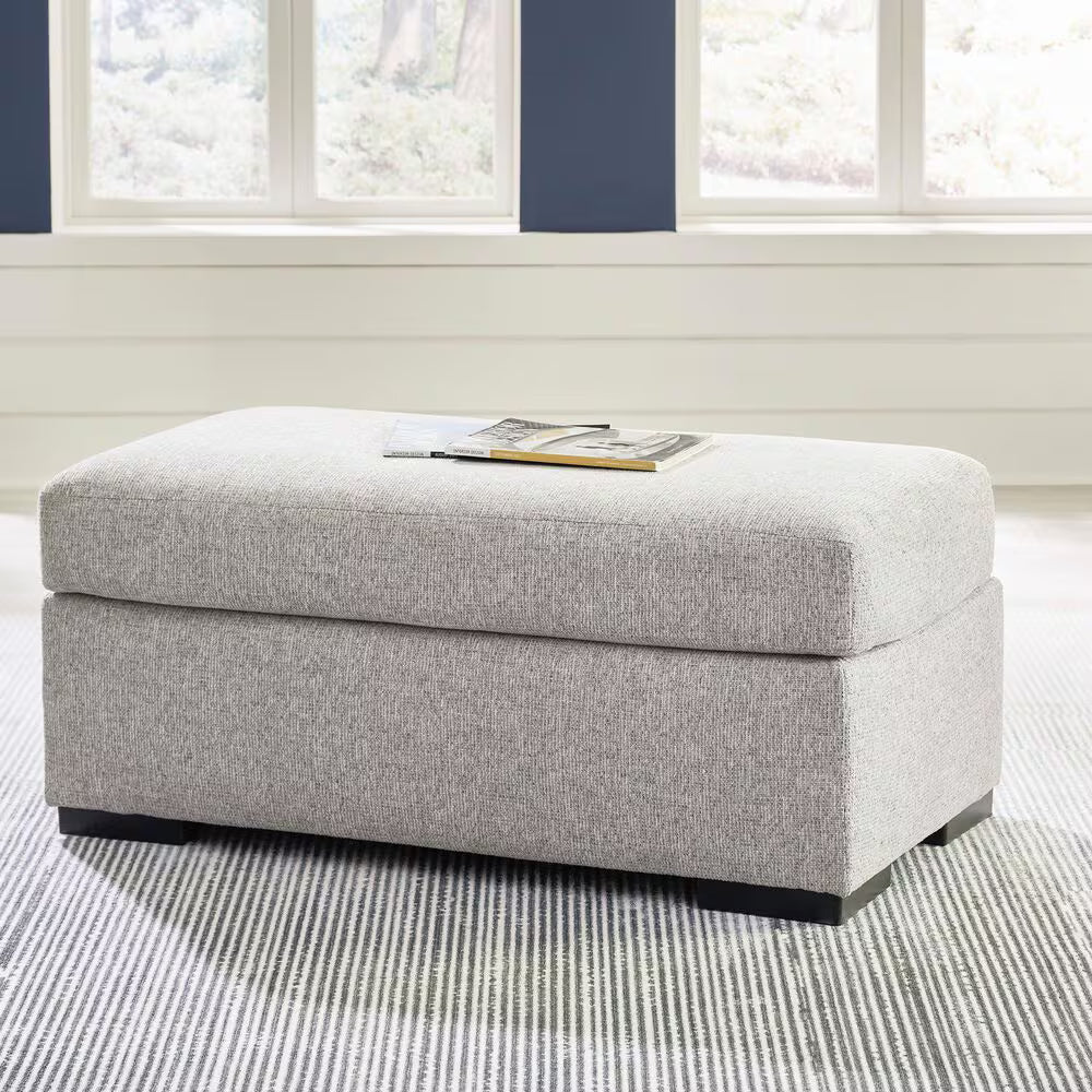 Evansley Ottoman;Pewter