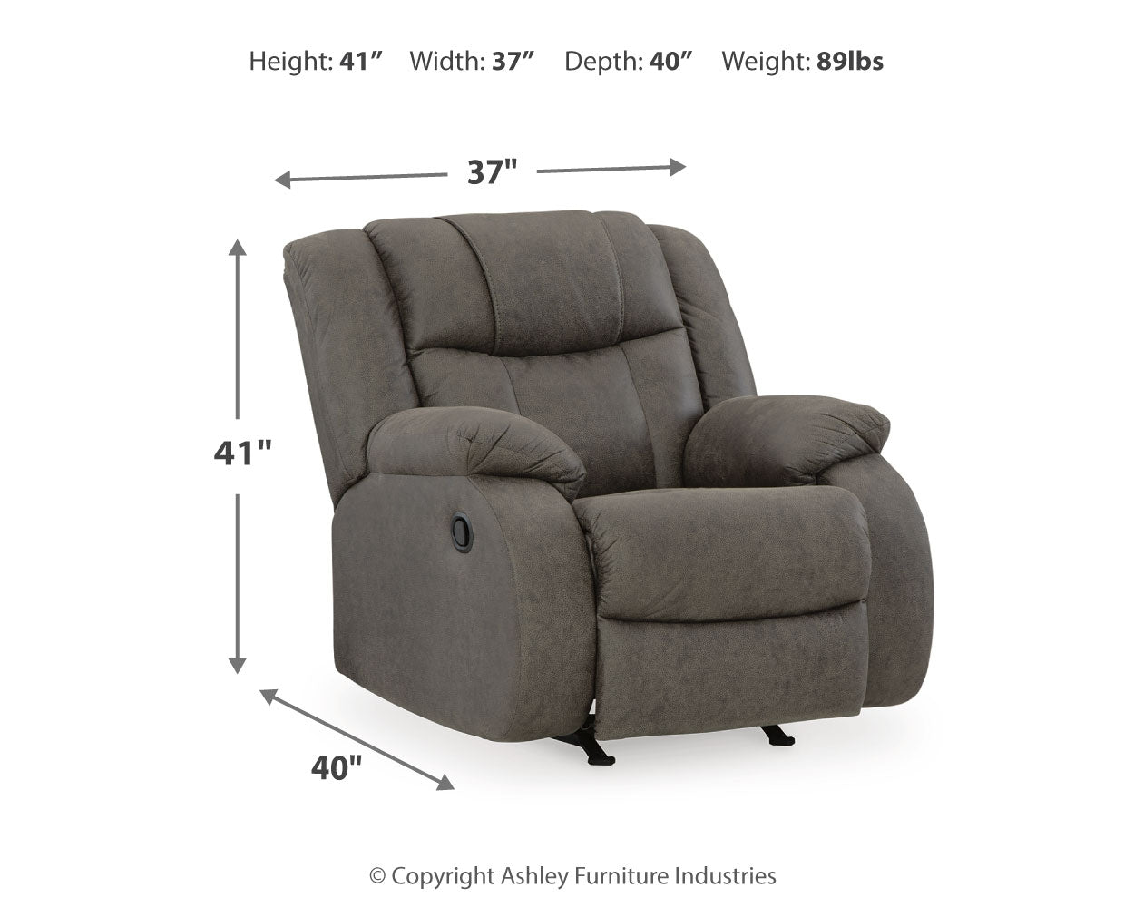 First Base Recliner - Ashley Furniture - Brunei