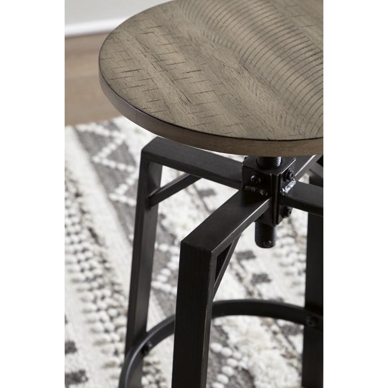 Lesterton Adjustable Height Stool (Set of Two)