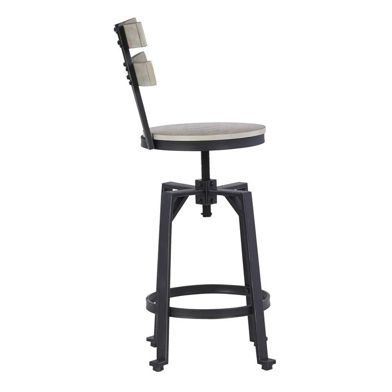 Karisslyn Adjustable Height Barstool (Set of Two)