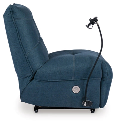 Burlyton Zero Wall Power Recliner;Ink