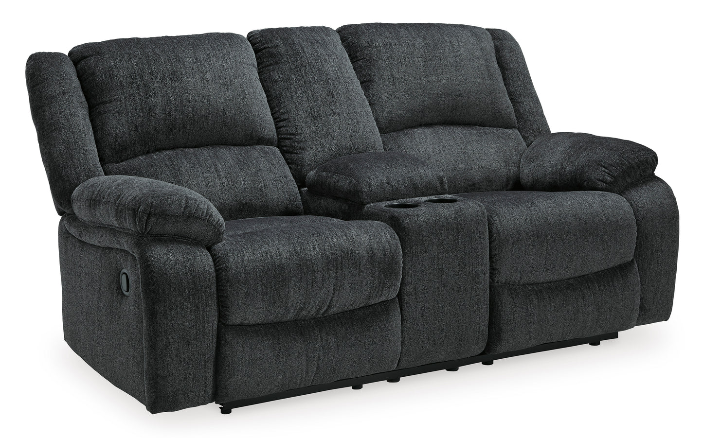 Draycoll Power Reclining Loveseat with Console - Ashley Furniture - Brunei