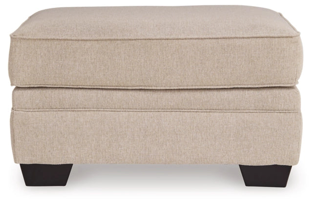 Belcaro Place Ottoman;Jute