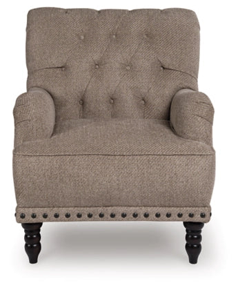 Tight-Rope Accent Chair;Pewter