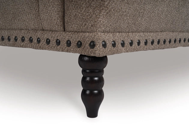Tight-Rope Accent Chair;Pewter