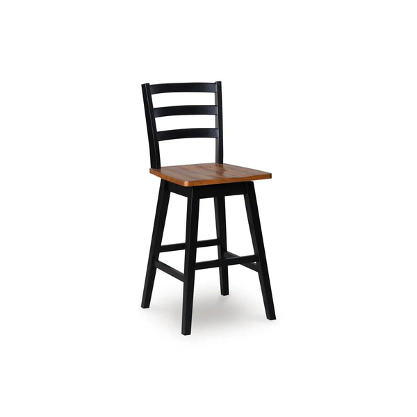 Wildenauer Tall Swivel Barstool;Black
