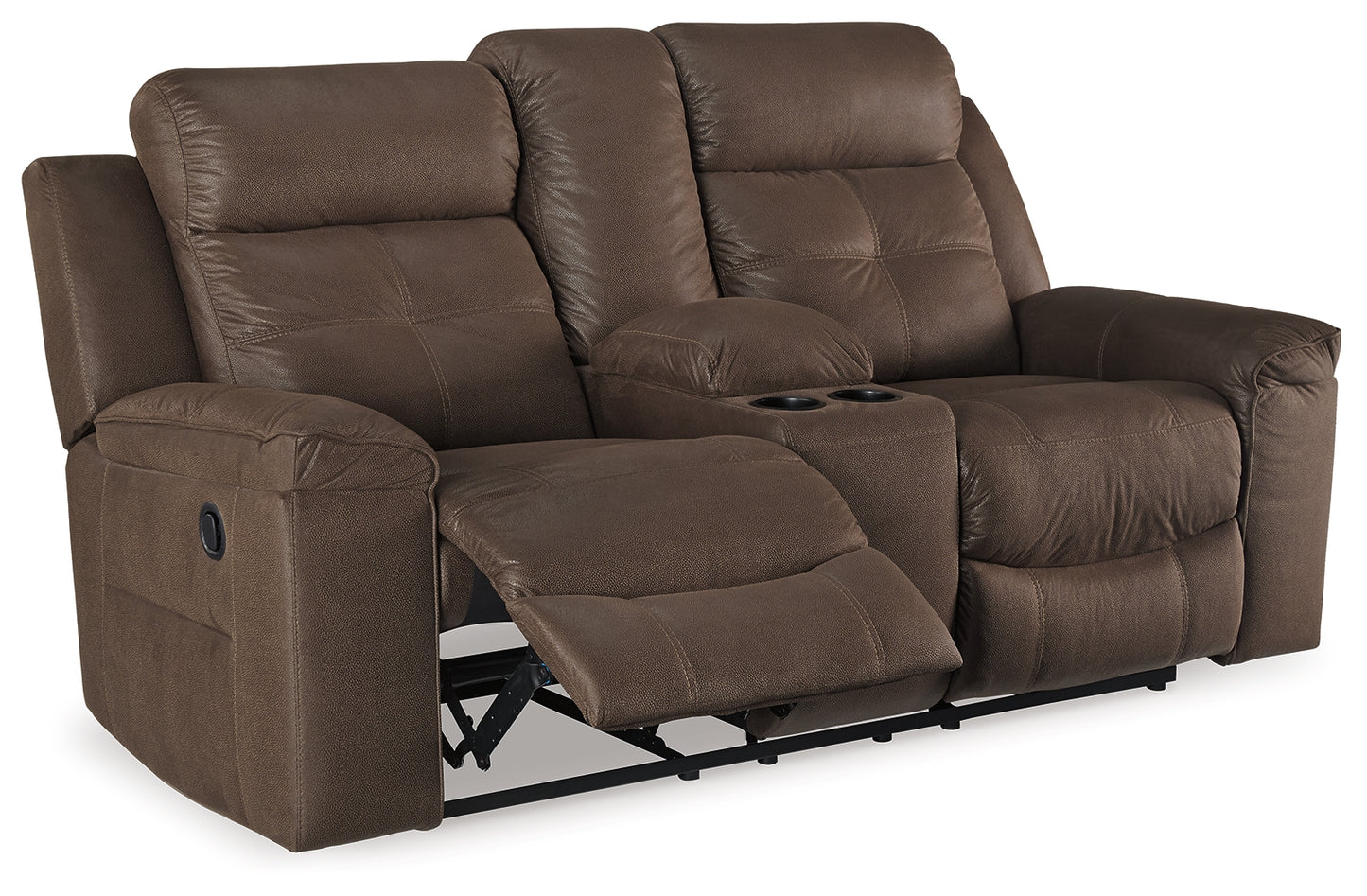 Jesolo Reclining Loveseat with Console - Ashley Furniture - Brunei