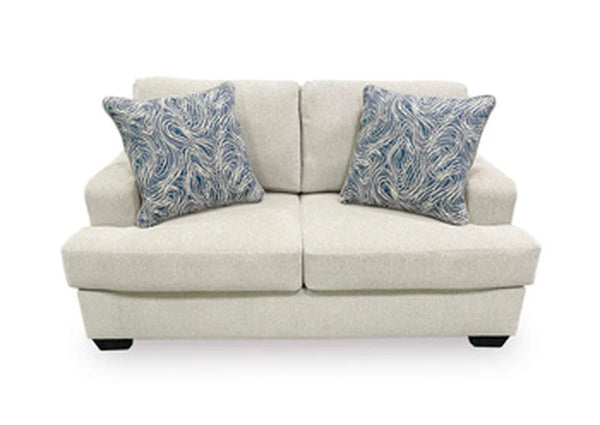 Scottsveal Loveseat; SEPIA