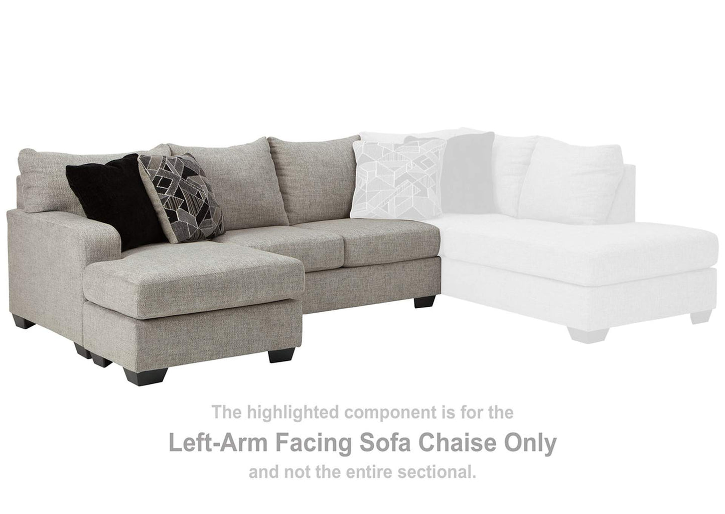Megginson Left-Arm Facing Sofa Chaise - Ashley Furniture - Brunei