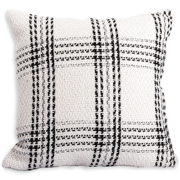 Pillow;White/Black