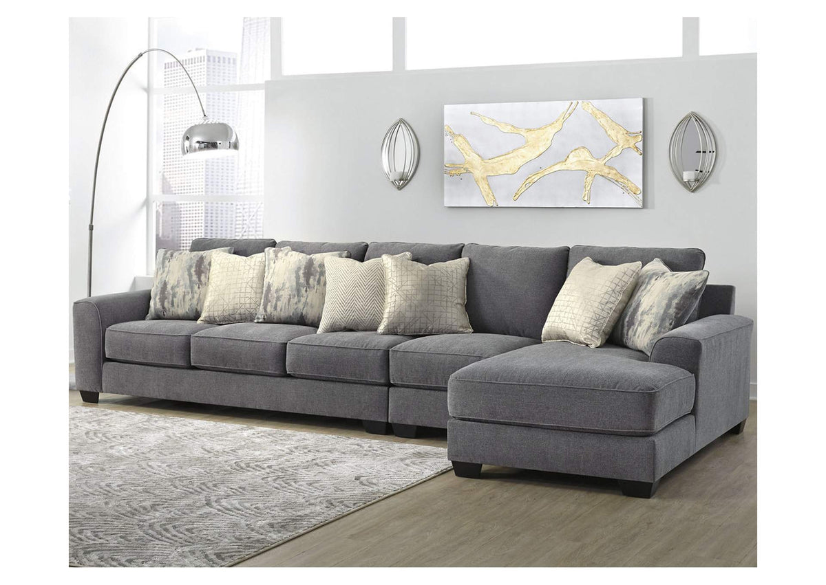 Castano 3Piece Sectional with Chaise Ashley Furniture Brunei