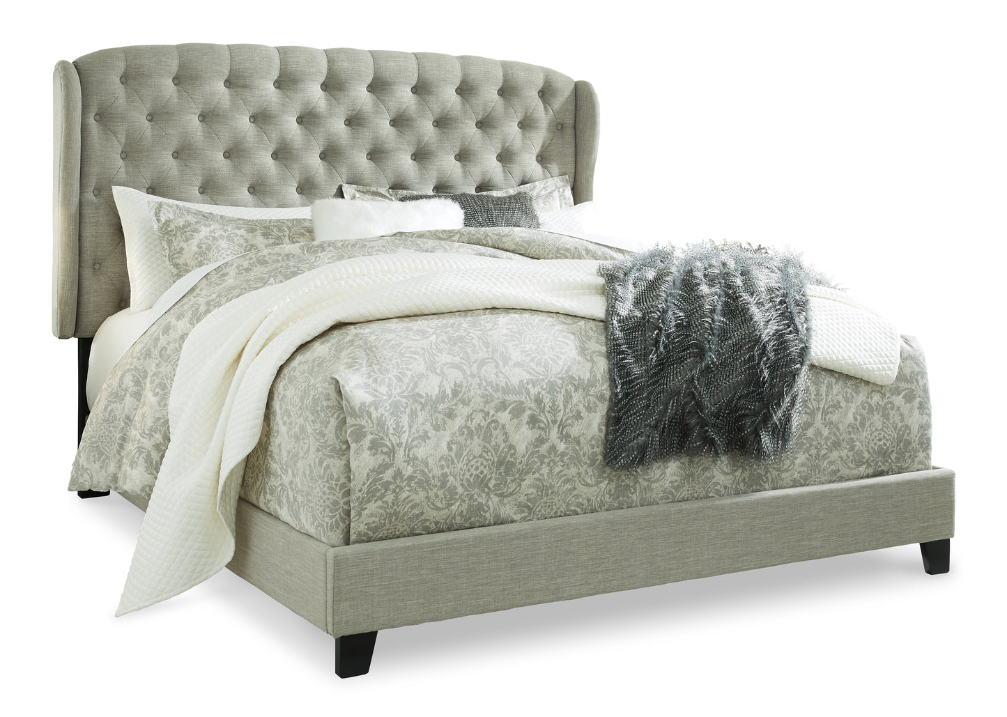 Jerary King Upholstered Bed - Ashley Furniture - Brunei