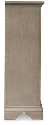 Vallardia Five Drawer Chest;Light Grayish Brown