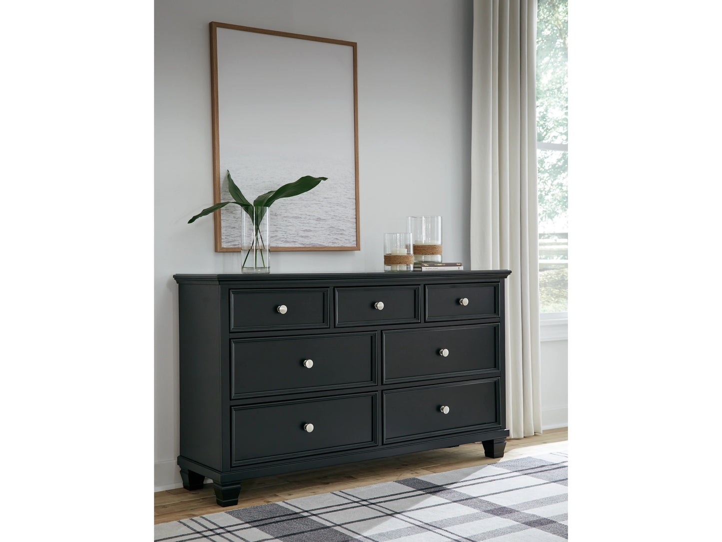 Lanolee Dresser (Black)