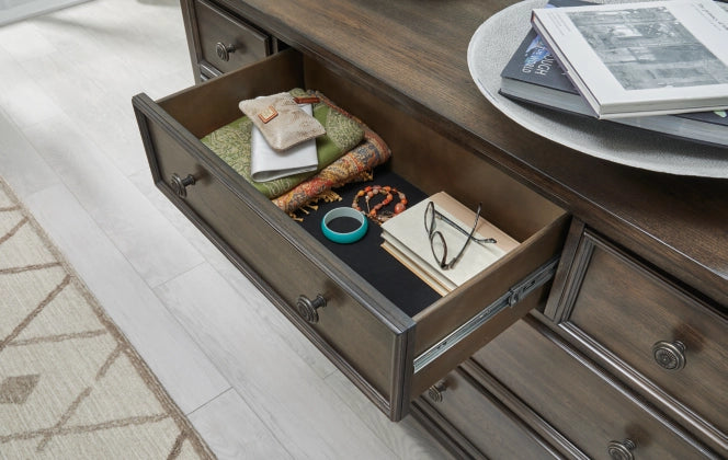 Veramond Dresser;Dark Brown