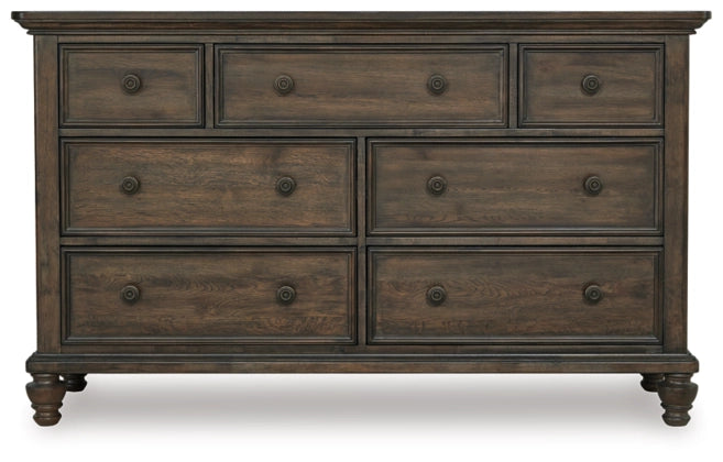 Veramond Dresser;Dark Brown