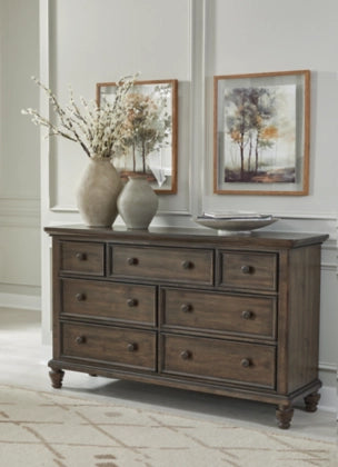 Veramond Dresser;Dark Brown