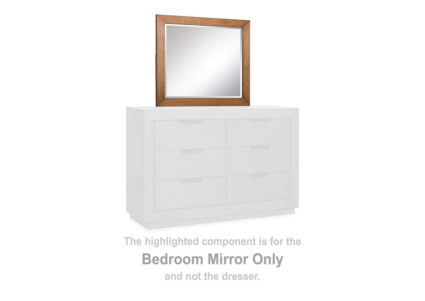 Hennington Dresser and Mirror