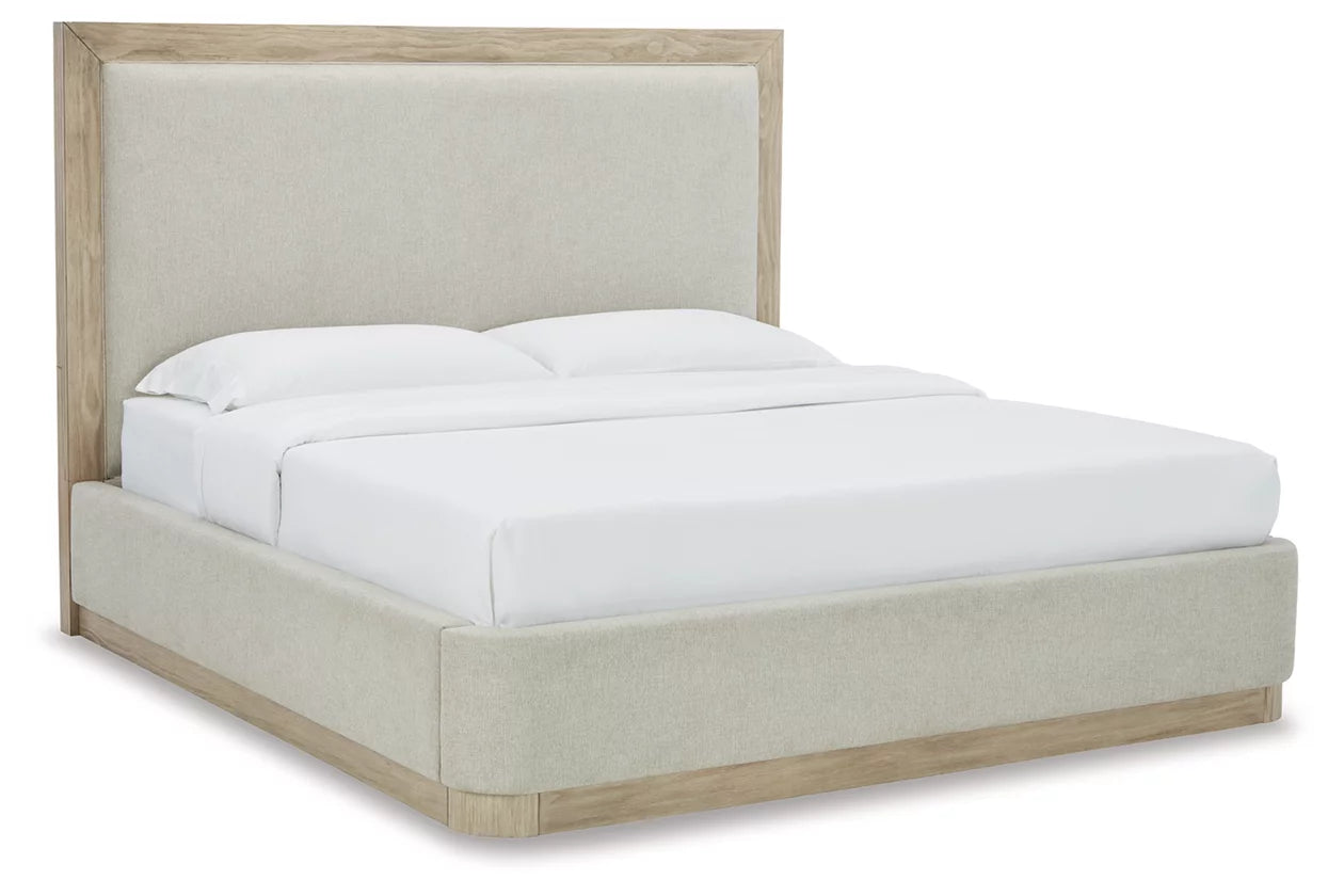 Hennington Queen Upholstered Bed - Ashley Furniture - Brunei