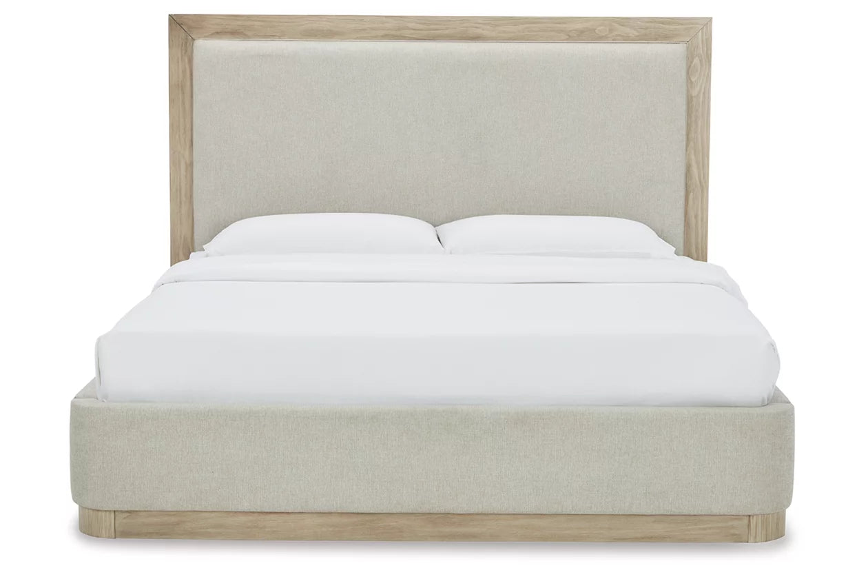 Hennington Queen Upholstered Bed - Ashley Furniture - Brunei