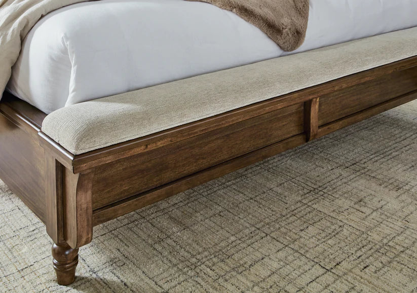 Sturlayne King Panel Bed; Brown